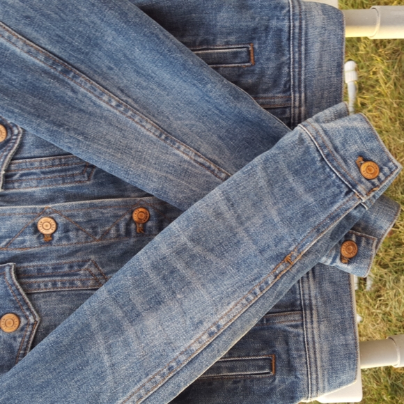 J. Crew Indigo Denim Jean Jacket - Picture 3 of 6